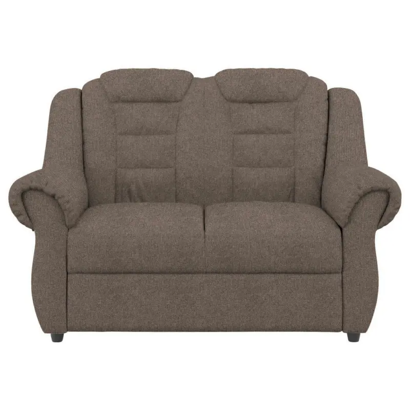 Zweisitzer-Sofa in Chenille Taupe