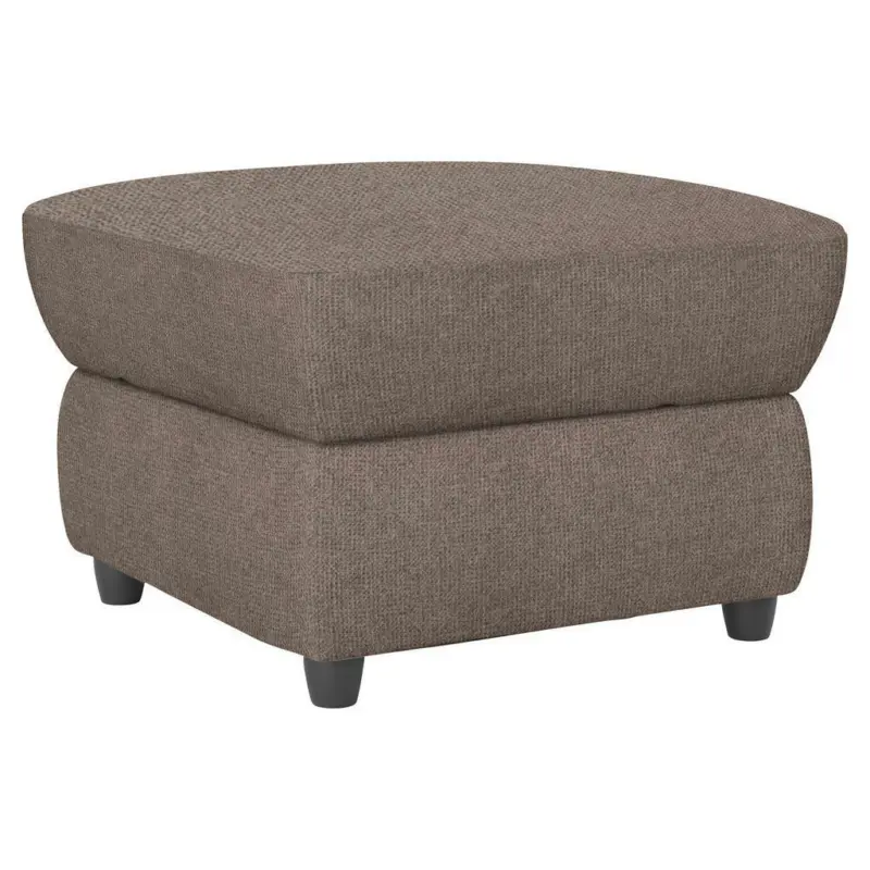 Hocker in Textil Taupe