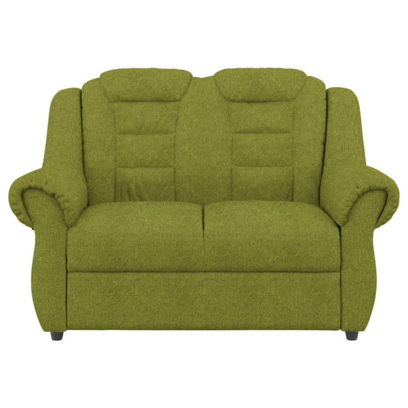 Zweisitzer-Sofa in Chenille Grün