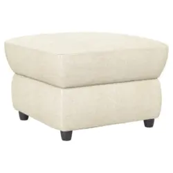 Hocker in Textil Creme