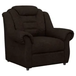 Sessel in Chenille Braun