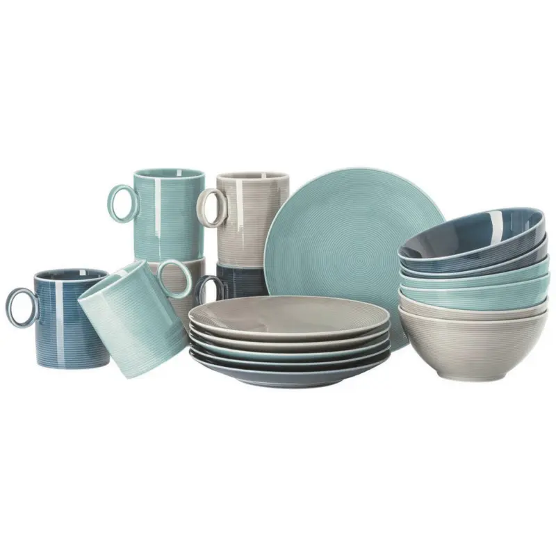 Fr&uuml;hst&uuml;cksservice Loft Colour 18-teilig