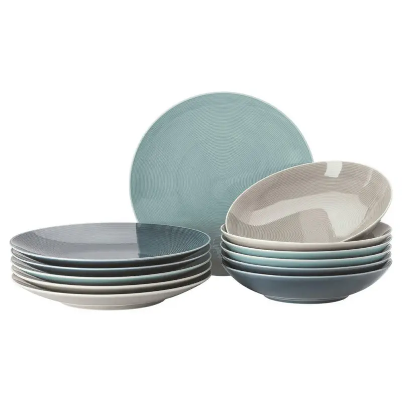 Tafelservice Loft Colour 12-teilig