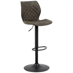 Barhocker in Textil Anthrazit