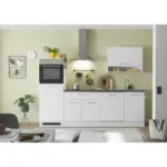 XXXLutz Lauterach - Ihr M&ouml;belhaus bei Bregenz K&uuml;chenleerblock 260 cm in Braun, Wei&szlig;