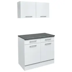 Küchenoberschrank 100/50/31 cm in Weiß