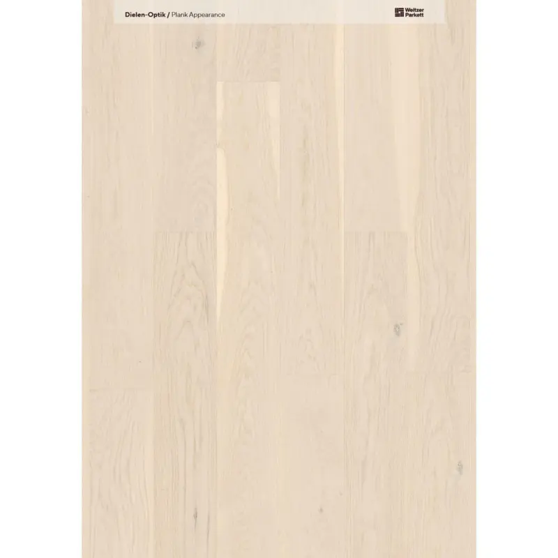 Landhausdiele, Eiche Polar Kollektion Pflegefrei Diele per m²