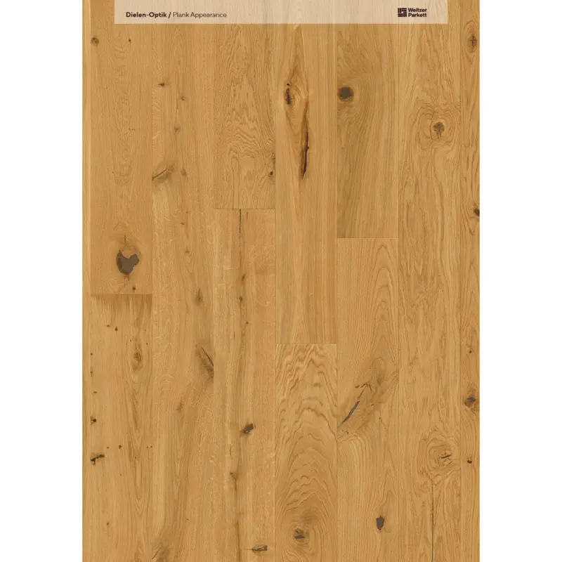 Landhausdiele, Eiche Wild Kollektion Gesund-Diele per m²