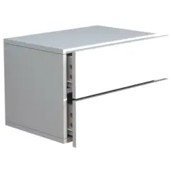 Wandboard in 45/30/32 cm Weiß