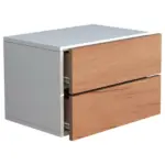 XXXLutz Lauterach - Ihr M&ouml;belhaus bei Bregenz Wandboard in 45/30/32 cm Wei&szlig;, Honigeiche