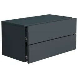 Nachtkästchen in Anthrazit