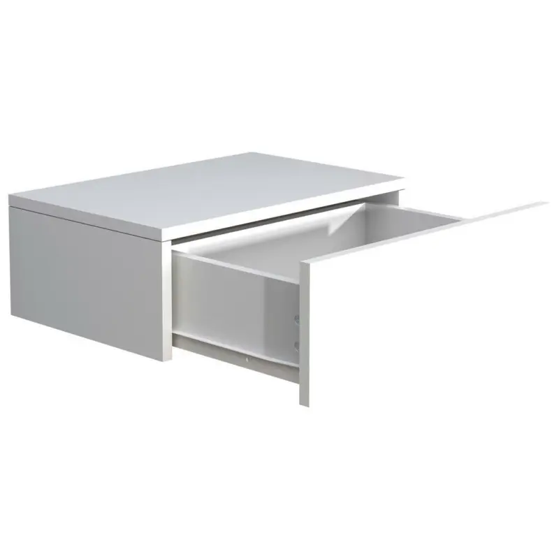 Wandboard in 45/15/30 cm Weiß