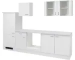 Hornbach Küchenleerblock Flex Well Wito L-270-2206-050 weiß/weiß 270 cm