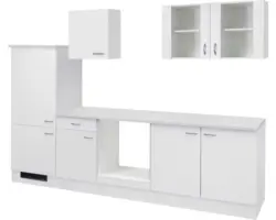 Küchenleerblock Flex Well Wito L-270-2206-050 weiß/weiß 270 cm