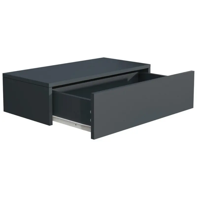 Wandboard in 60/15/30 cm Grau