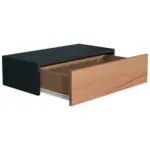 XXXLutz Lauterach - Ihr M&ouml;belhaus bei Bregenz Wandboard in 60/15/30 cm Schwarz, Honigeiche