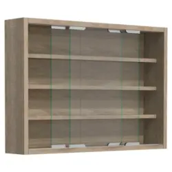 Hängevitrine in Sonoma Eiche