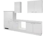 Hornbach Küchenleerblock Flex Well Wito 10067 weiß/weiß 300 cm