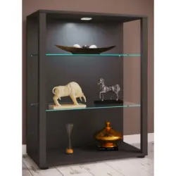 Vitrine in Anthrazit