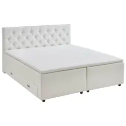 Boxbett 180/200 cm in Weiß