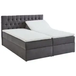 Boxbett 160/200 cm in Grau