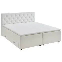 Boxbett 160/200 cm in Weiß