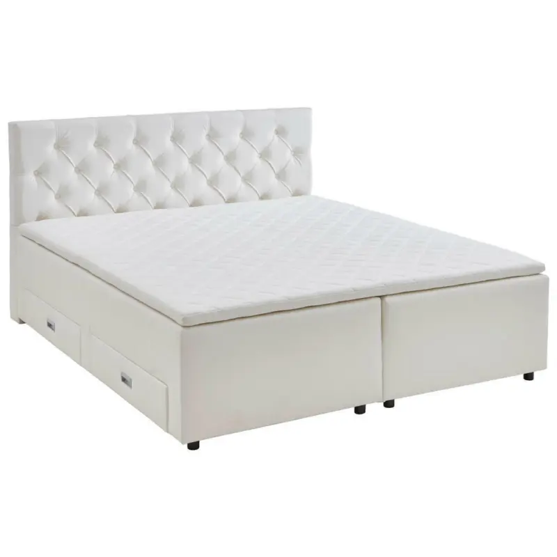 Boxbett 160/200 cm in Weiß