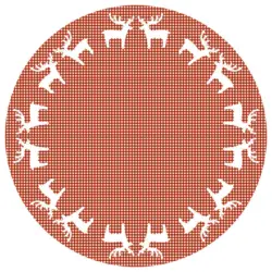 Outdoorteppich 100/100 cm