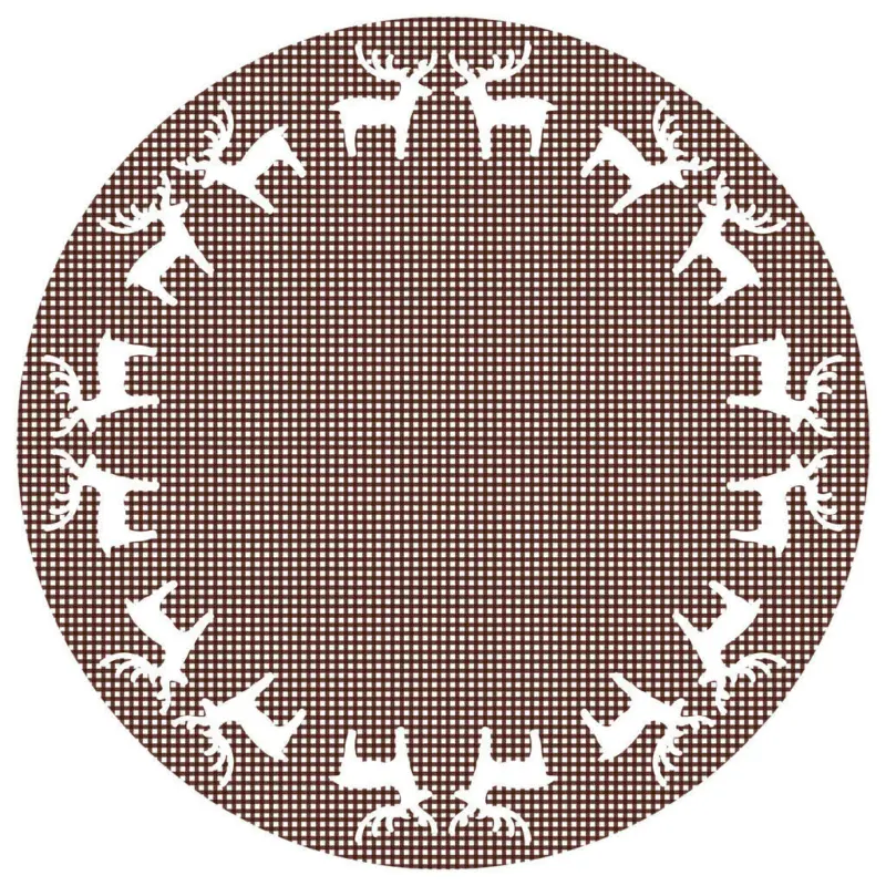 Outdoorteppich 118/118 cm