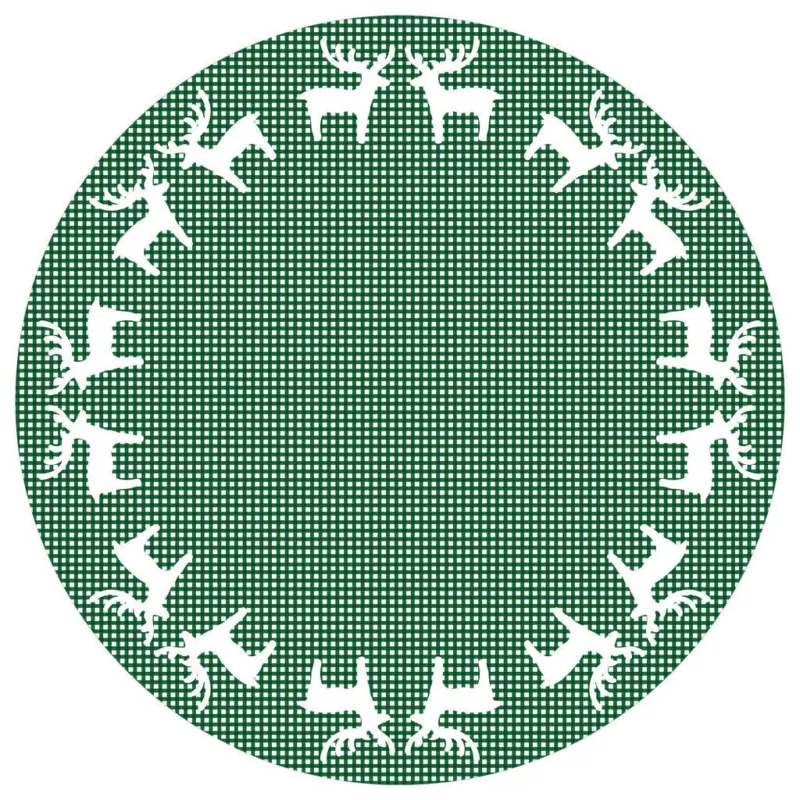 Outdoorteppich 100/100 cm