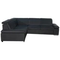 Eckschlafsofa in Grau