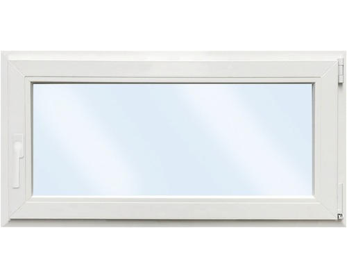 Kunststofffenster ARON Basic weiß 100x80 cm DIN Rechts