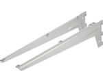 Hornbach Winkelträger 1-reihig L 480 mm silber 2 Stück