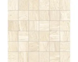 Feinsteinzeugmosaik Sahara 30,0x30,0 cm creme matt