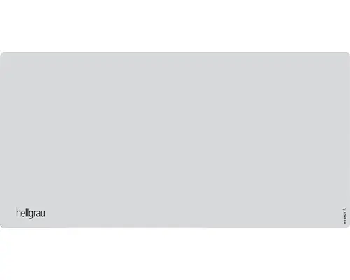 Badrückwand mySpotti Aqua 900x450x2 mm 15730931 grau