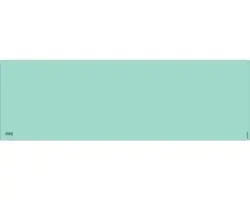 Badrückwand mySpotti Aqua 1400x450x2 mm 15731421 grün