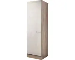 Geschirrschrank Flex Well Nepal Kaschmir glänzend 50x200x57 cm mit Drehtür