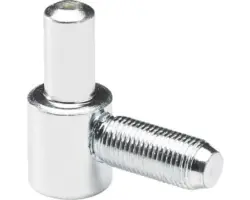 Bandunterteil Stahlzarge vernickelt 16mm, 10 Stück