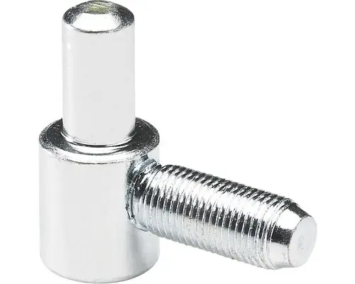 Bandunterteil Stahlzarge vernickelt 16mm, 10 Stück