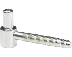 Bandunterteil Holzzarge vermessingt 16mm, 10 Stück