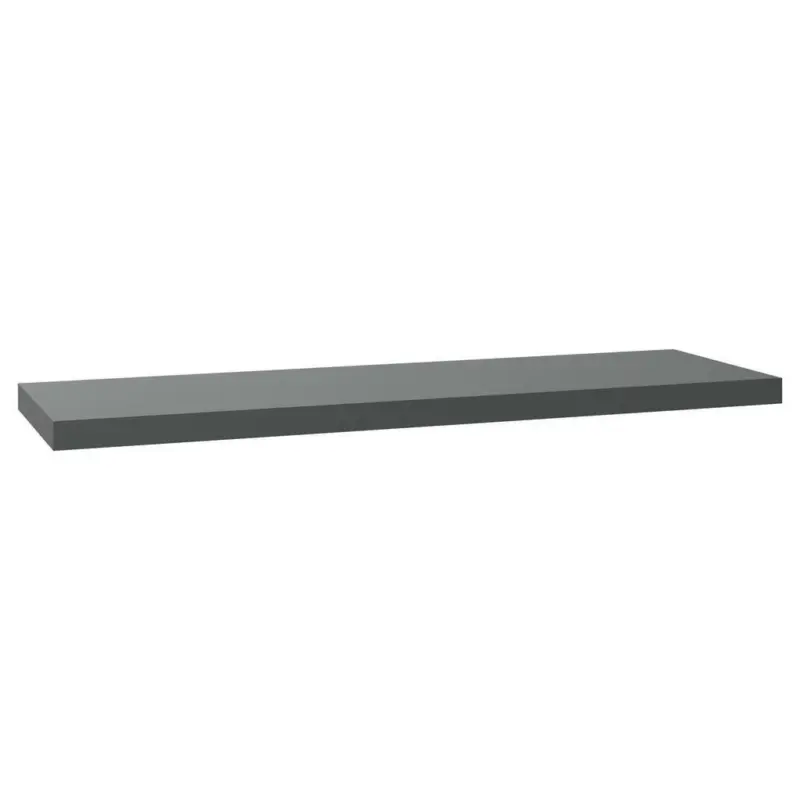 Wandboard in 78/3/25 cm Graphitfarben