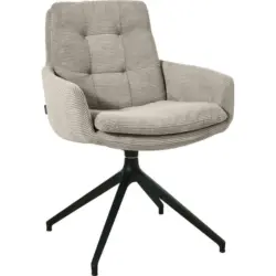 Armlehnstuhl in Eisen Kord