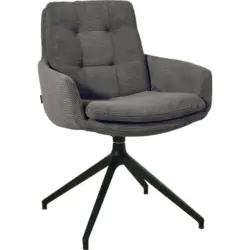 Armlehnstuhl in Eisen Kord