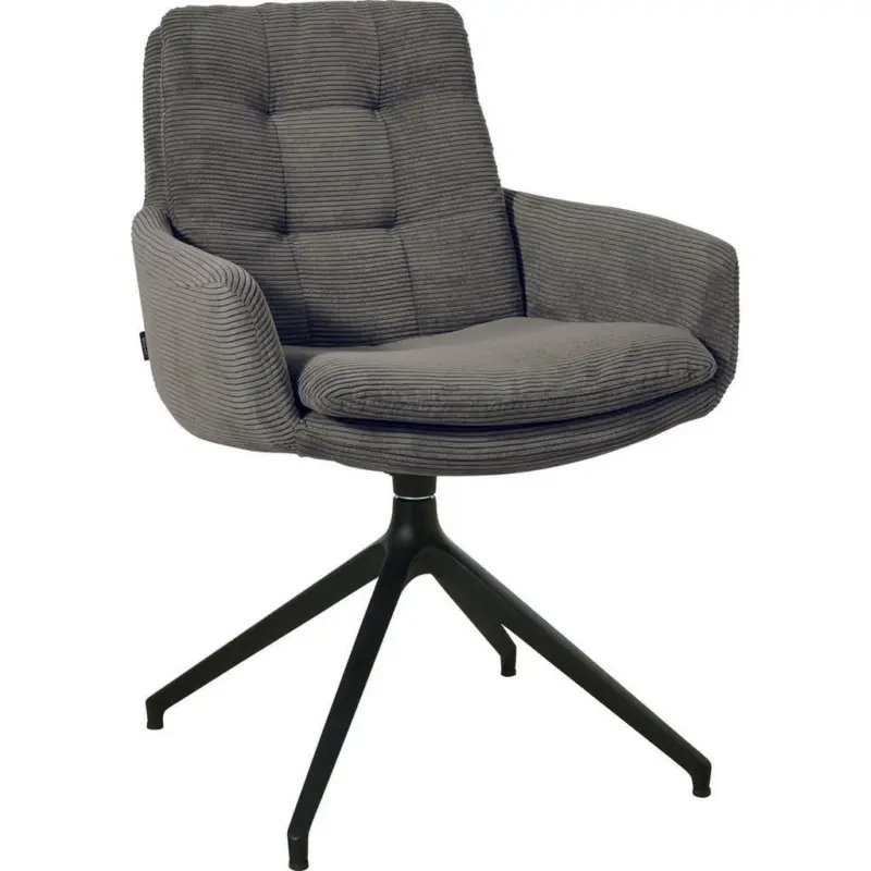 Armlehnstuhl in Eisen Kord