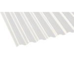 Hornbach Gutta Polyester Wellplatte Sinus 76/18 natur 3000 x 1000 x 0,8 mm