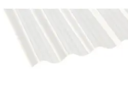 Gutta Polyester Wellplatte Sinus 130/30 natur 1250 x 1000 x 1,4 mm