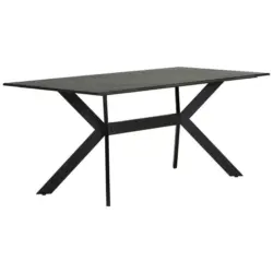 Esstisch in Metall, Stein 175/90/76 cm