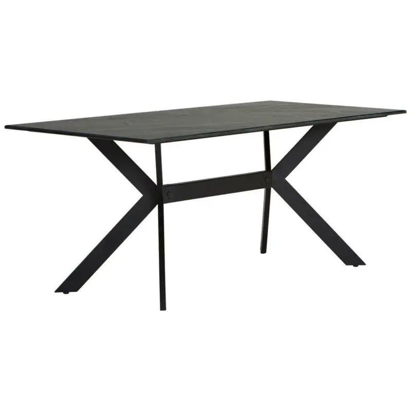 Esstisch in Metall, Stein 175/90/76 cm