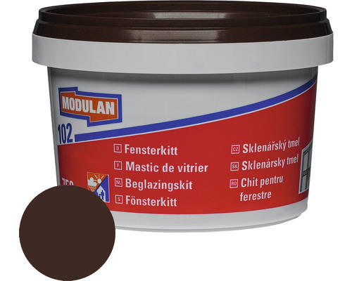 MODULAN 102 Fensterkitt braun 750 g