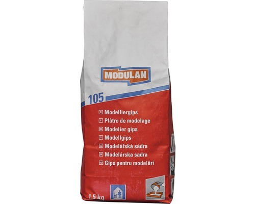 MODULAN 105 Modelliergips weiß 1,5 kg